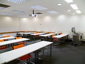 Sample layout of Fylde Lecture Theatre 2